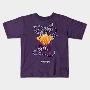 bts x mcdonald exclusive merch fanmade 2 Kids T-Shirt
